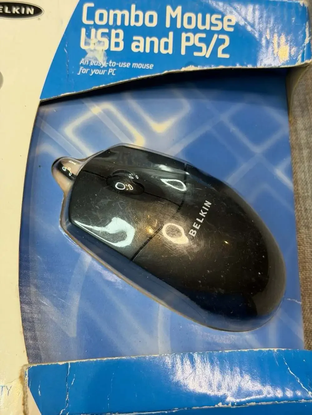 Belkin PS/2 Mouse - F8E813-BLK-PS2